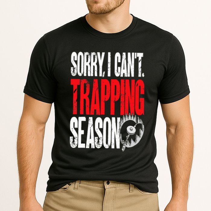 Trapping Season Trap Hunting Trapper Cooling Performance Crew T-Shirt