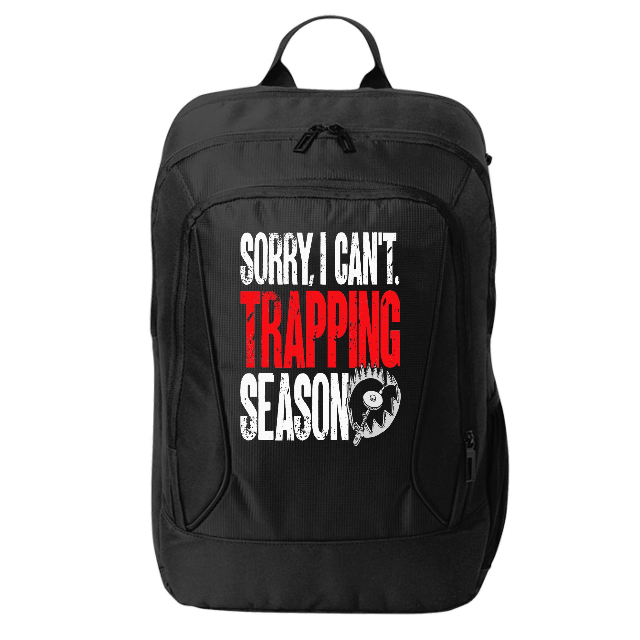 Trapping Season Trap Hunting Trapper City Backpack