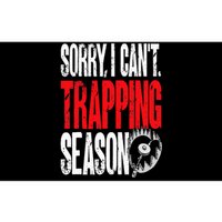 Trapping Season Trap Hunting Trapper Bumper Sticker