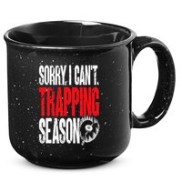Trapping Season Trap Hunting Trapper 15oz Campfire Ceramic Mug