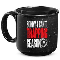 Trapping Season Trap Hunting Trapper 15oz Campfire Ceramic Mug