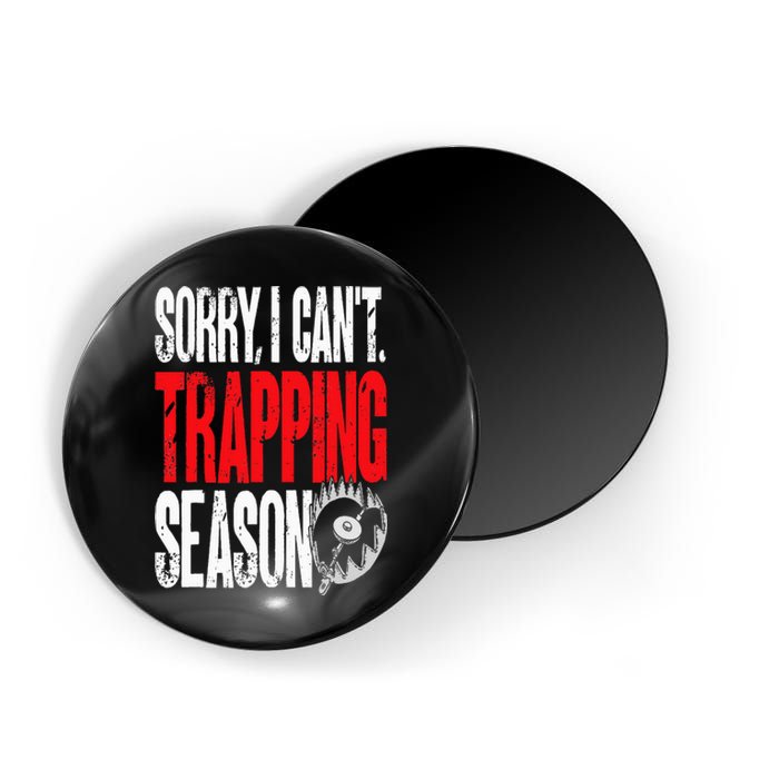 Trapping Season Trap Hunting Trapper Magnet