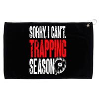 Trapping Season Trap Hunting Trapper Grommeted Golf Towel