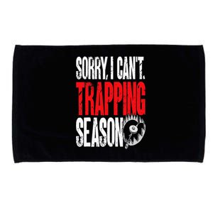 Trapping Season Trap Hunting Trapper Microfiber Hand Towel