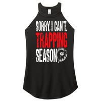 Trapping Season Trap Hunting Trapper Women's Perfect Tri Rocker Tank