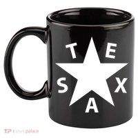 Texas Star 11oz C Handle Ceramic Mug