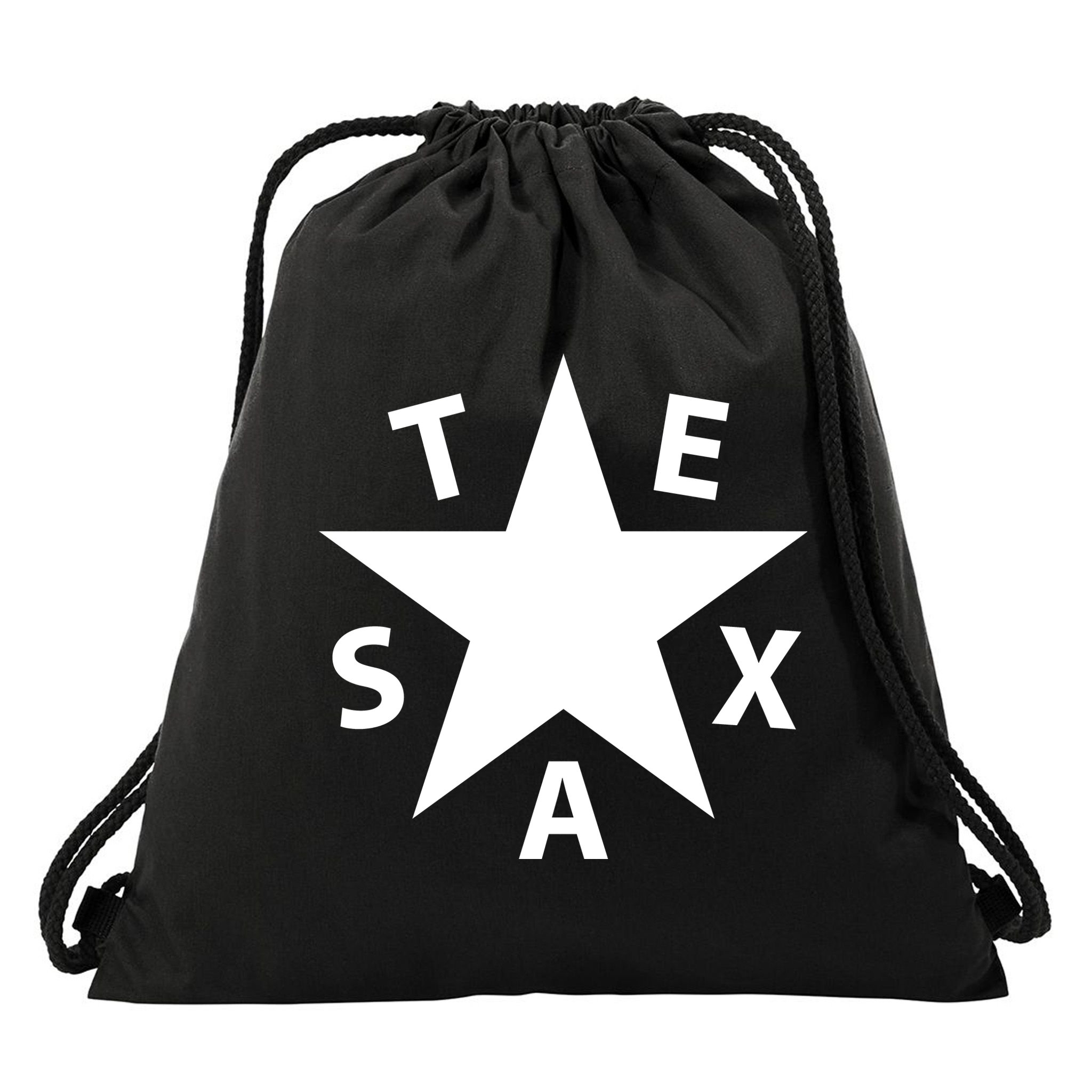 Texas Star Drawstring Bag