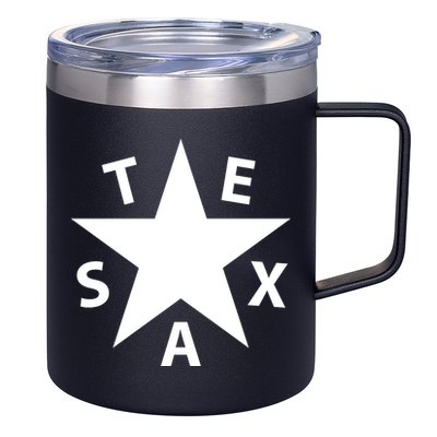 Texas Star 12oz Stainless Steel Coffee Mug