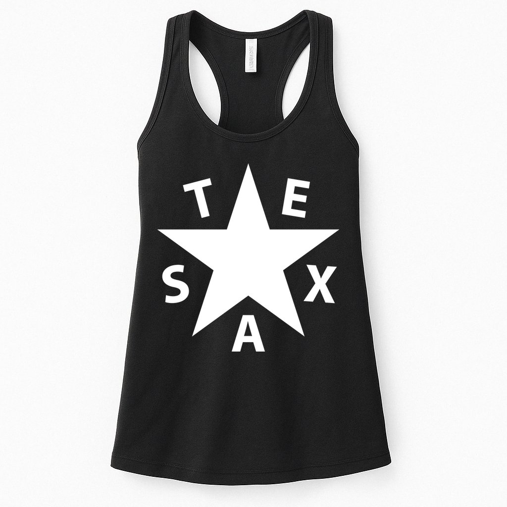 Texas Star Womens Tank Top