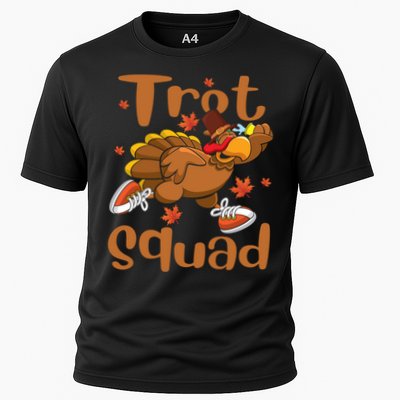 Trot Squad Thanksgiving Turkey Funny Running Turkey Lover Gift Performance Shirt