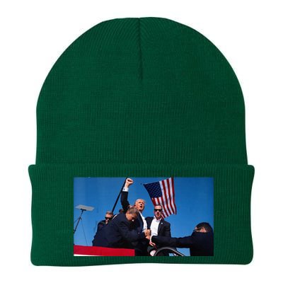 Trump Shooting Knit Cap Winter Beanie