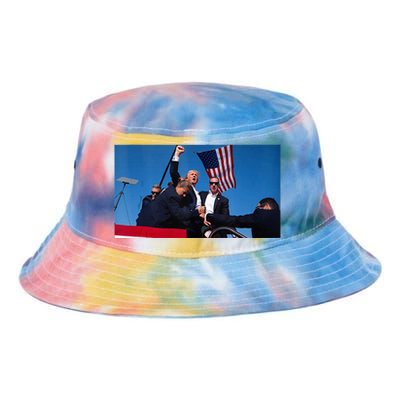 Trump Shooting Tie Dye Newport Bucket Hat