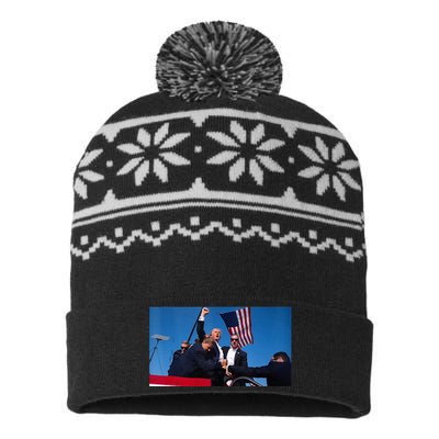 Trump Shooting USA-Made Snowflake Beanie