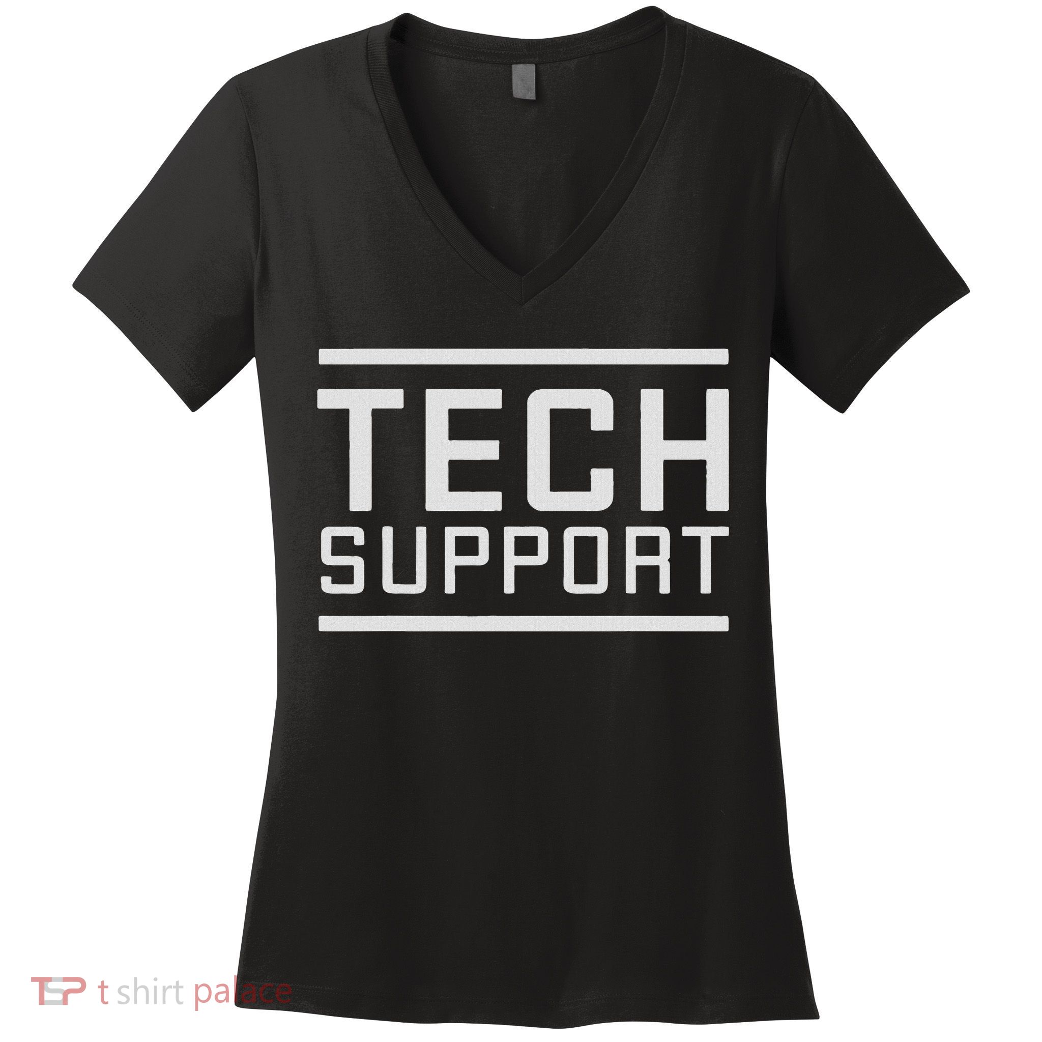 Tech Support Women's V-Neck T-Shirt