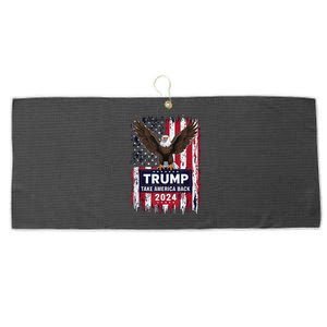 Trump Supporters Large Microfiber Waffle Golf Towel