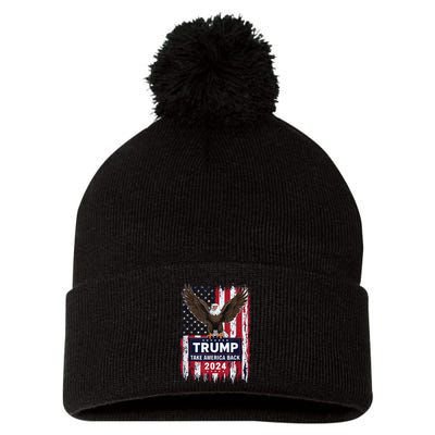 Trump Supporters Pom Pom 12in Knit Beanie