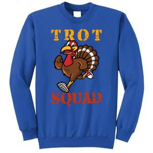 Trot Squad Turkey Mask Gift Sweatshirt