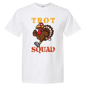 Trot Squad Turkey Mask Gift Garment-Dyed Heavyweight T-Shirt