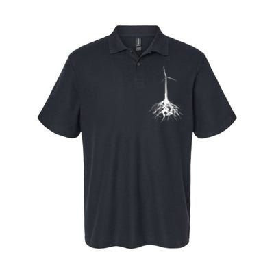 Turbine Syndrome Turbine Tree Design Softstyle Adult Sport Polo