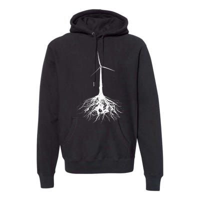 Turbine Syndrome Turbine Tree Design Premium Hoodie