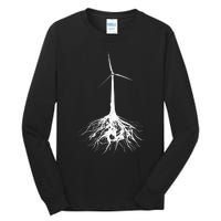 Turbine Syndrome Turbine Tree Design Tall Long Sleeve T-Shirt