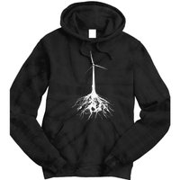 Turbine Syndrome Turbine Tree Design Tie Dye Hoodie