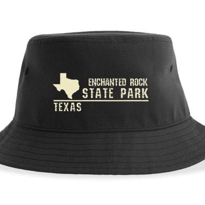 Tx Souvenir Texas Enchanted Rock State Park Sustainable Bucket Hat