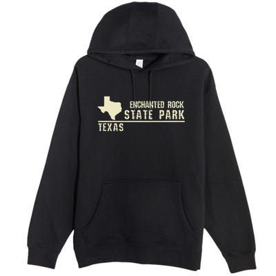 Tx Souvenir Texas Enchanted Rock State Park Premium Pullover Hoodie