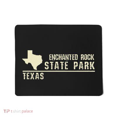 Tx Souvenir Texas Enchanted Rock State Park Mousepad