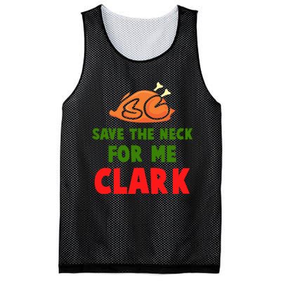 Thanksgiving Save The Neck For Me Clark Clark Essential Mesh Reversible Basketball Jersey Tank