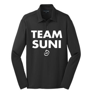 Team Suni Silk Touch Performance Long Sleeve Polo