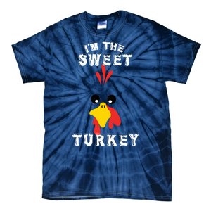 The Sweet Turkey Thanksgiving Funny Sweatshirt Graphic Print Unisex Tie-Dye T-Shirt