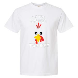 The Sweet Turkey Thanksgiving Funny Sweatshirt Graphic Print Unisex Garment-Dyed Heavyweight T-Shirt