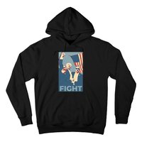 Trump Shot Trump Fight Hoodie