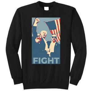 Trump Shot Trump Fight Sweatshirt