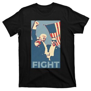 Trump Shot Trump Fight T-Shirt