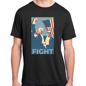 Trump Shot Trump Fight Adult ChromaSoft Performance T-Shirt