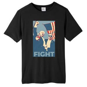 Trump Shot Trump Fight Tall Fusion ChromaSoft Performance T-Shirt