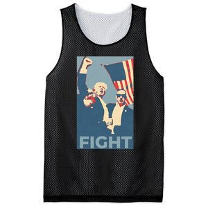 Trump Shot Trump Fight Mesh Reversible Basketball Jersey Tank