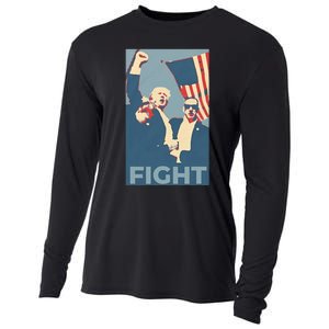 Trump Shot Trump Fight Cooling Performance Long Sleeve Crew