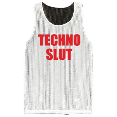 Techno Slut Mesh Reversible Basketball Jersey Tank