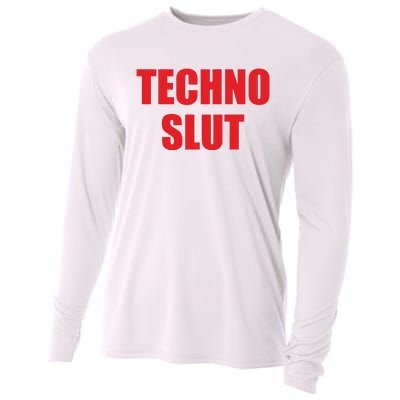 Techno Slut Cooling Performance Long Sleeve Crew