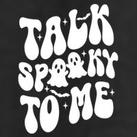 Take Spooky To Me Retro Groovy Halloween 7 Panel Mesh Trucker Snapback Hat