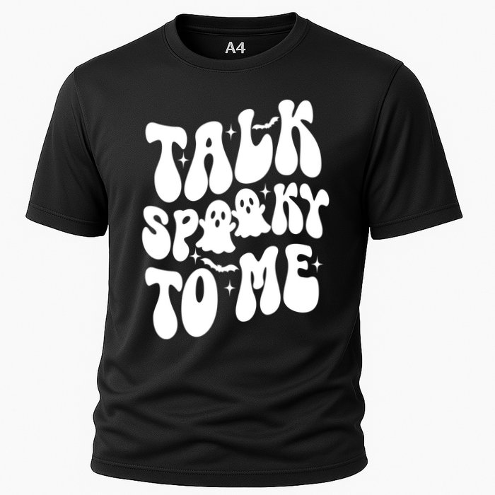 Take Spooky To Me Retro Groovy Halloween Performance Shirt