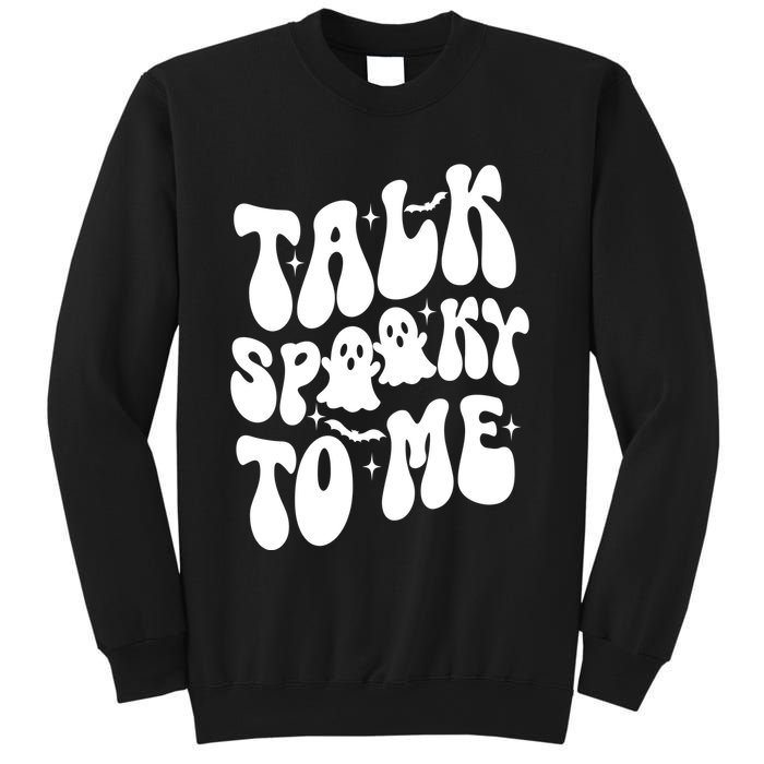 Take Spooky To Me Retro Groovy Halloween Sweatshirt