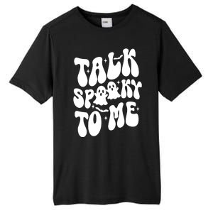 Take Spooky To Me Retro Groovy Halloween Tall Fusion ChromaSoft Performance T-Shirt