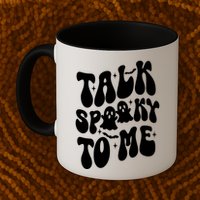 Take Spooky To Me Retro Groovy Halloween Mug