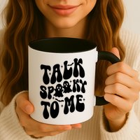 Take Spooky To Me Retro Groovy Halloween Mug