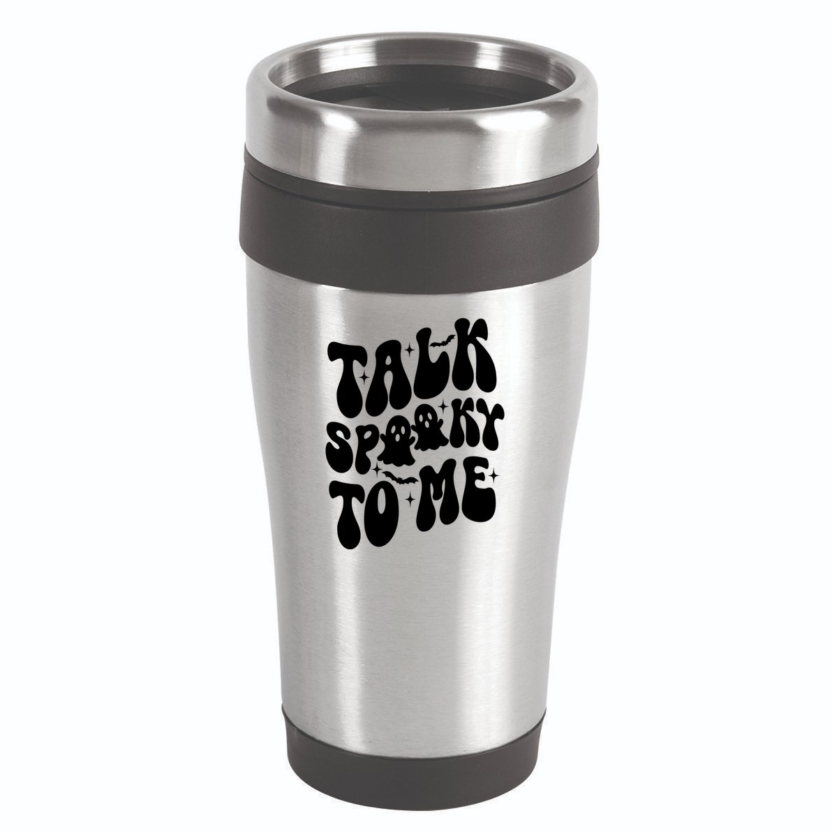 Take Spooky To Me Retro Groovy Halloween 16oz Travel Tumbler