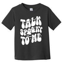 Take Spooky To Me Retro Groovy Halloween Toddler T-Shirt